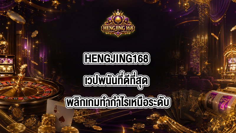 HENGJING168 เวปพนันที่ดีที่สุด